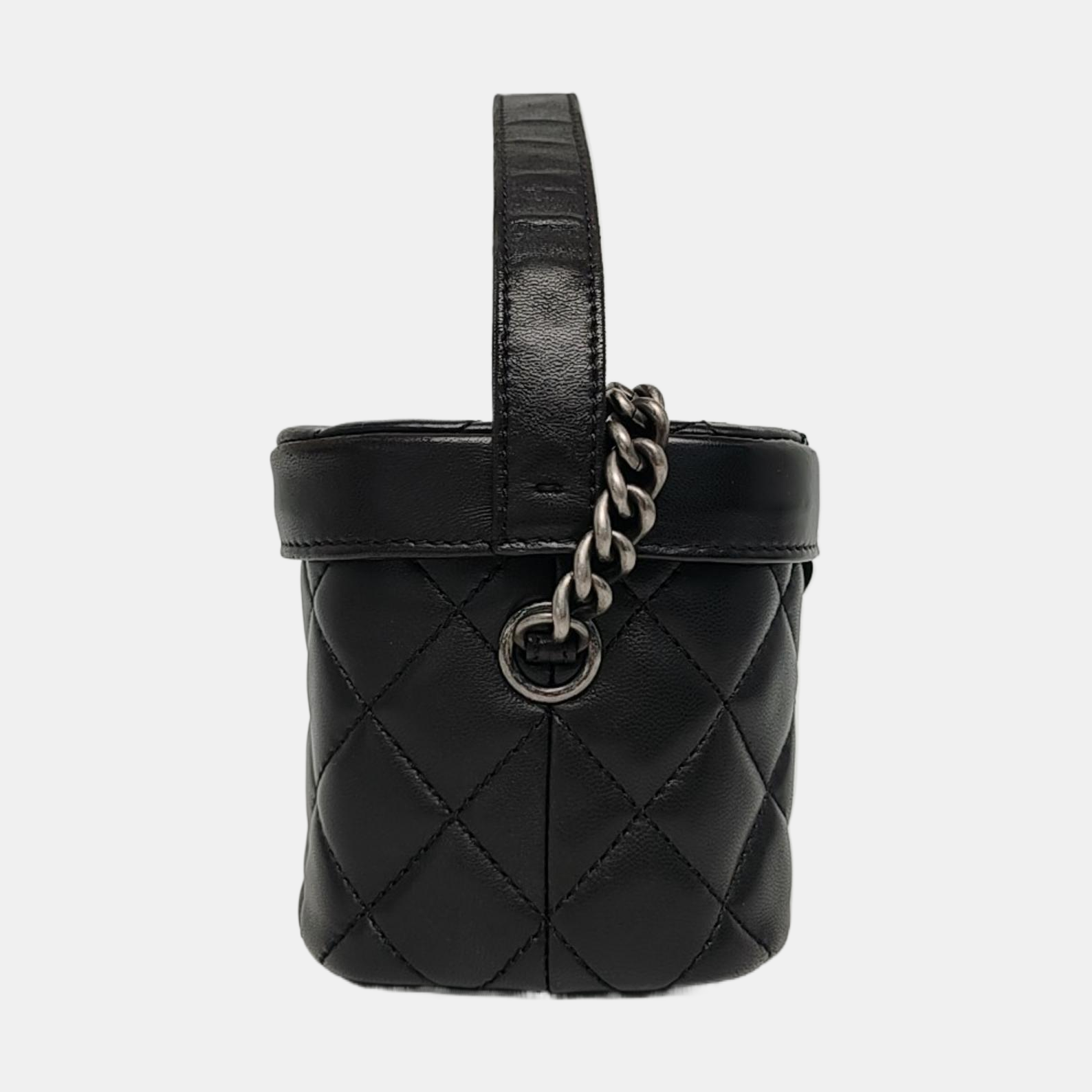 Quilted Lambskin Black