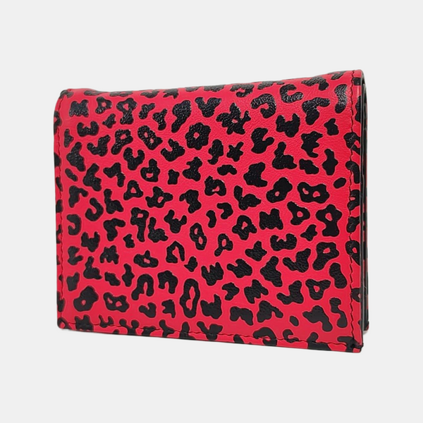 Authenticated pre-owned  Lady Dior Calfskin Red Wallet - Wallet at Looply