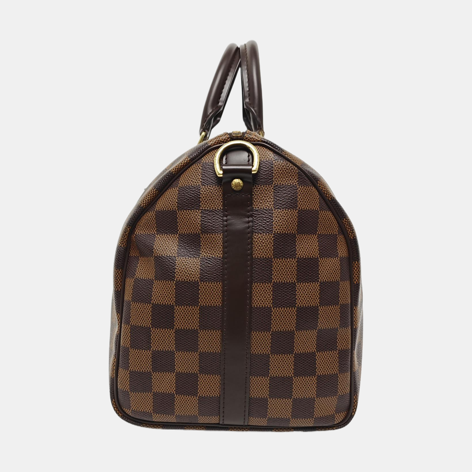 SPEEDY 30 Damier Ebene Coated Canvas Brown