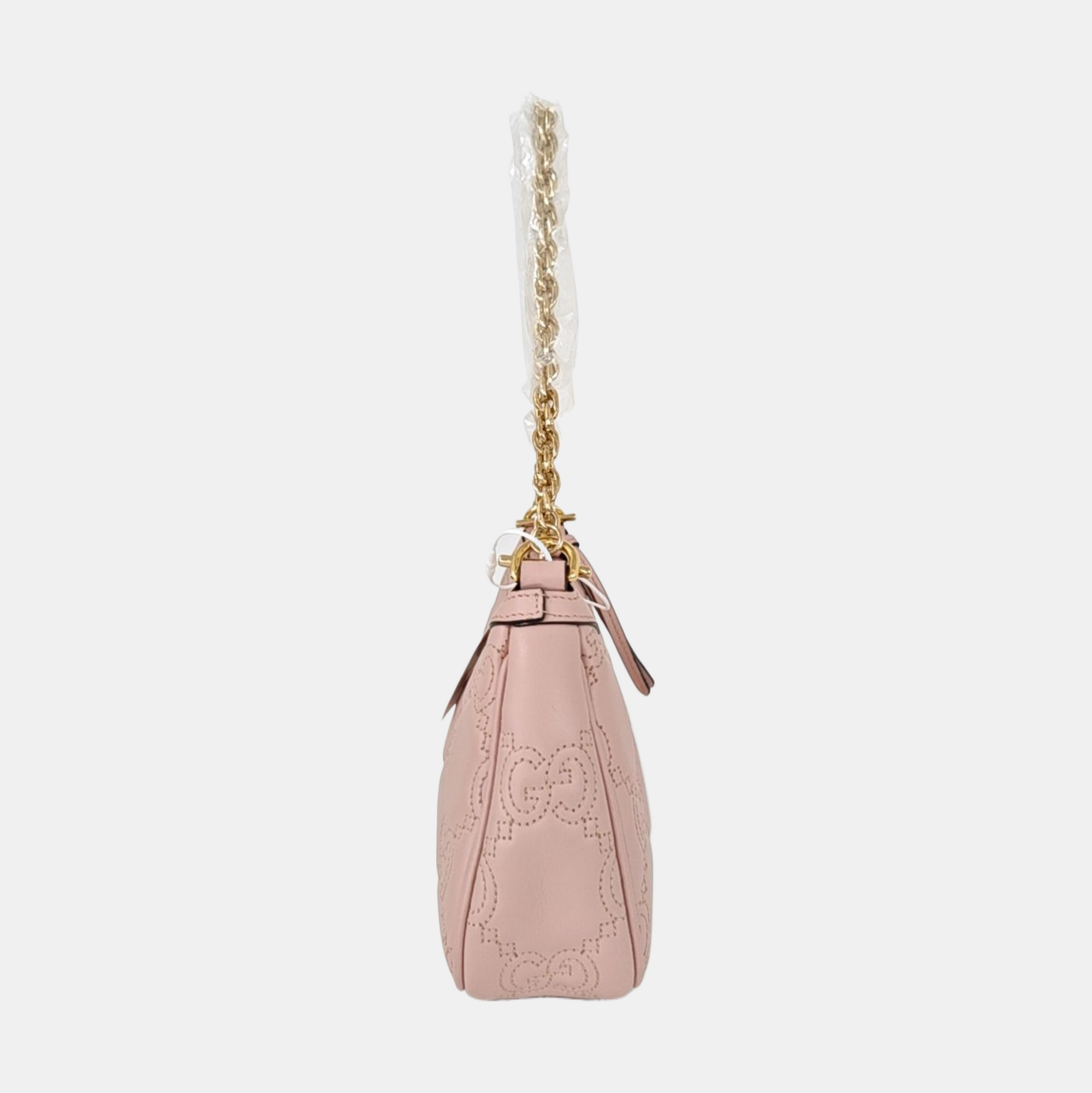GG Matelassé Quilted Calfskin Pink