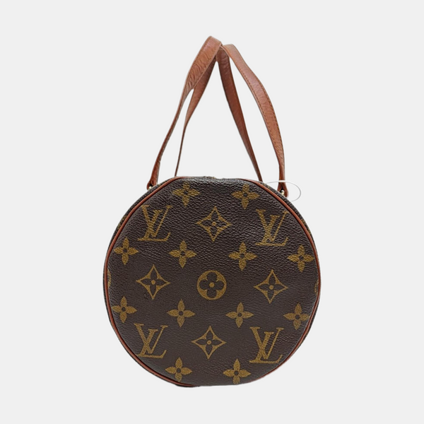 PAPILLON Monogram Coated Canvas Brown