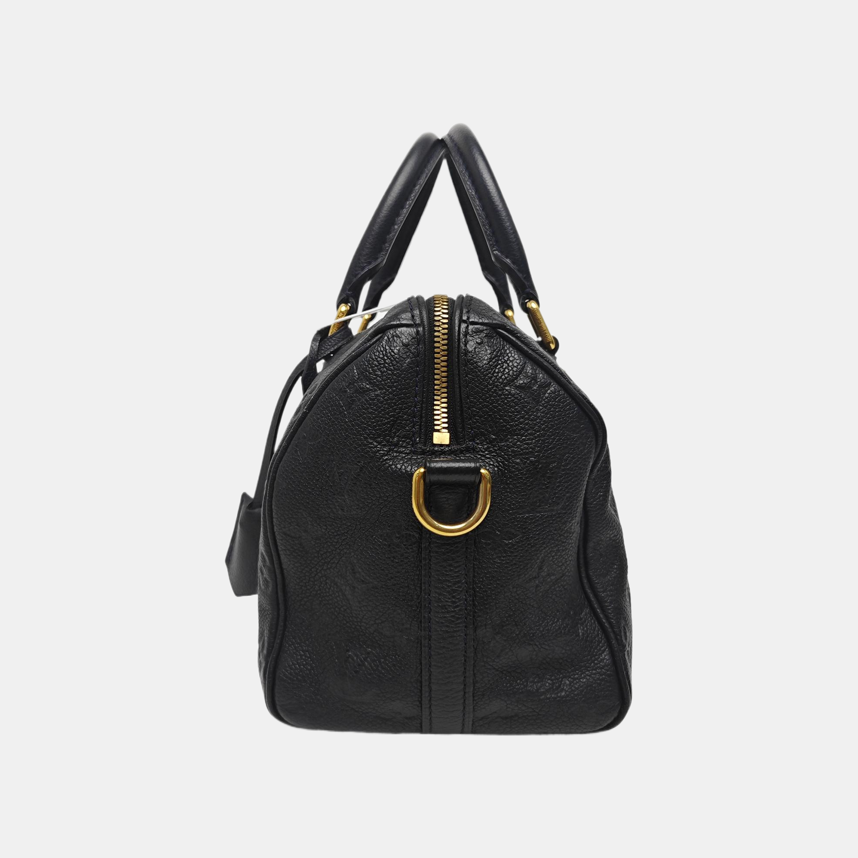 SPEEDY 25 Monogram Calfskin Black