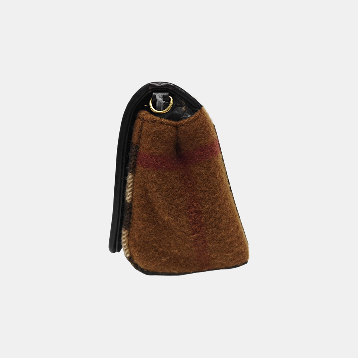 Crossbody Bag Wool Multicolor