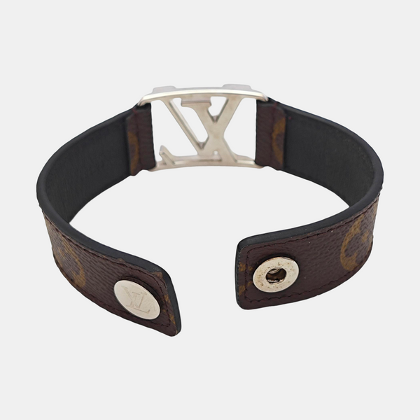 HOCKENHEIM Leather Brown Bangle