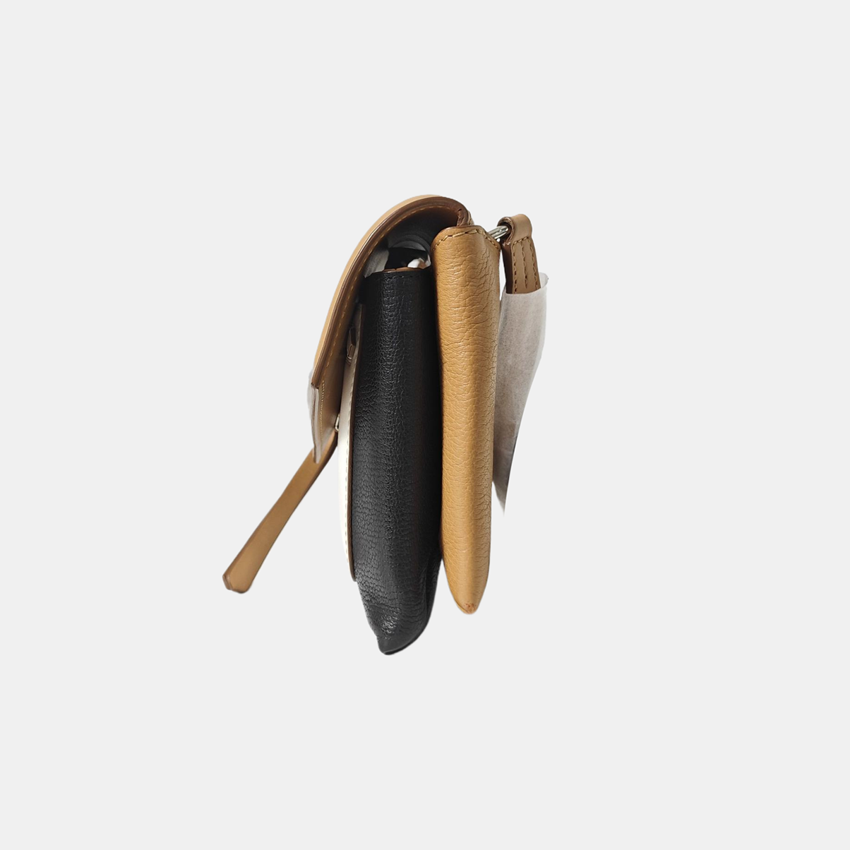 Calfskin Crossbody Bag Brown