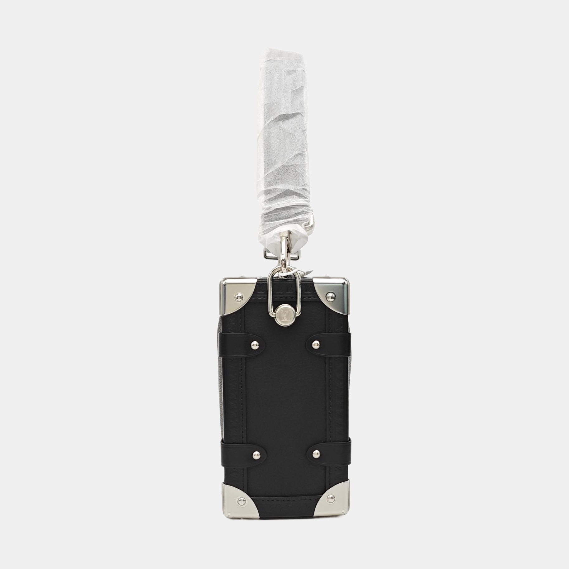 SIDE TRUNK MM Calfskin Black