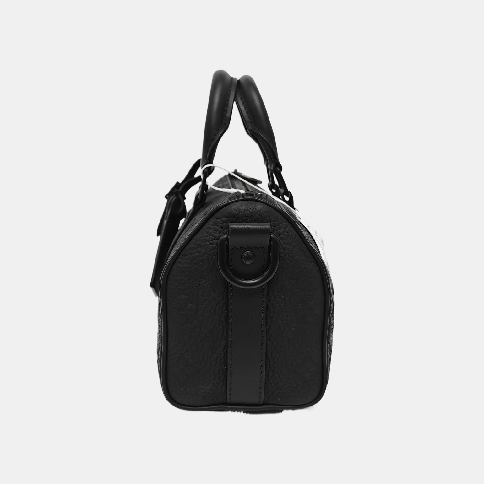 KEEPALL 25 Monogram Calfskin Black