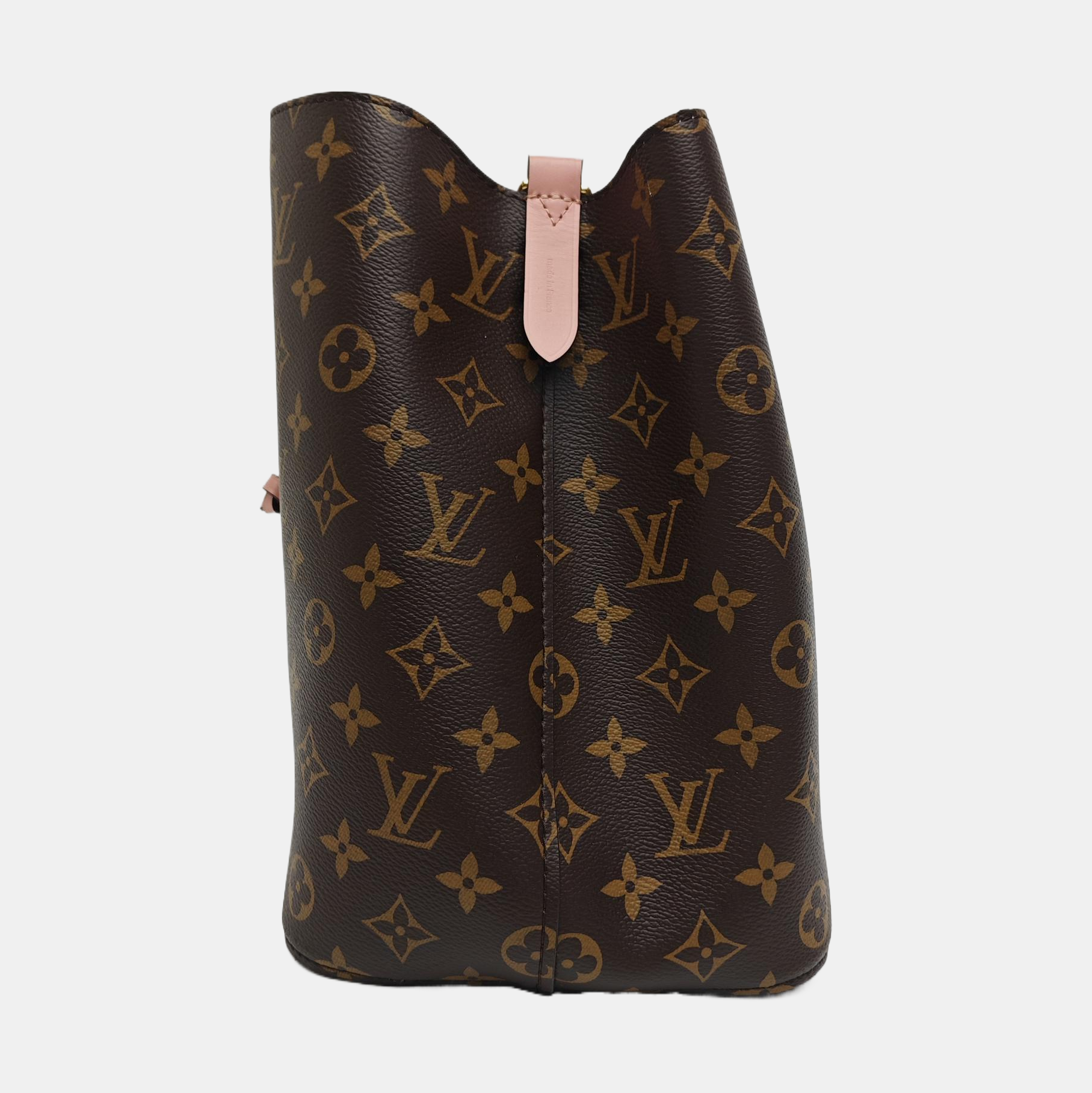NÉONOÉ MM Monogram Coated Canvas Brown