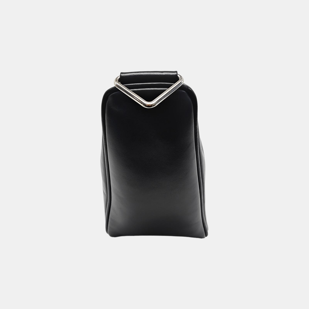 Calfskin Shoulder Bag Black