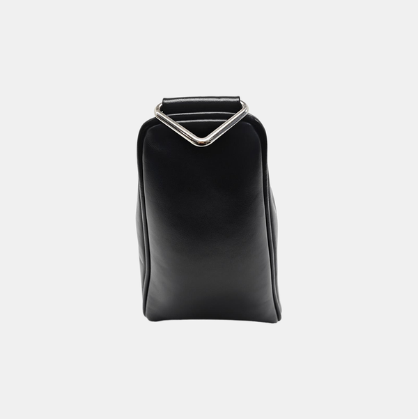 Calfskin Shoulder Bag Black