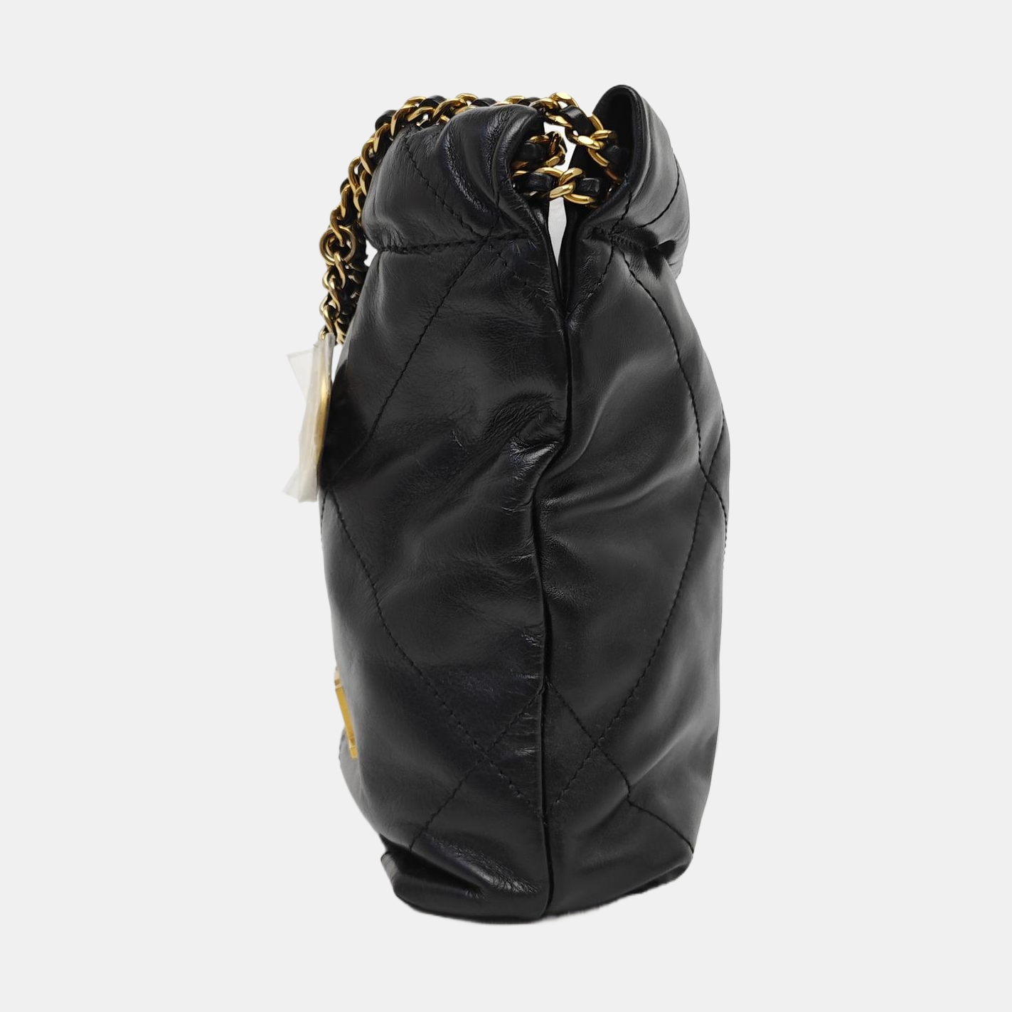 CHANEL 22 Mini Quilted Calfskin Black
