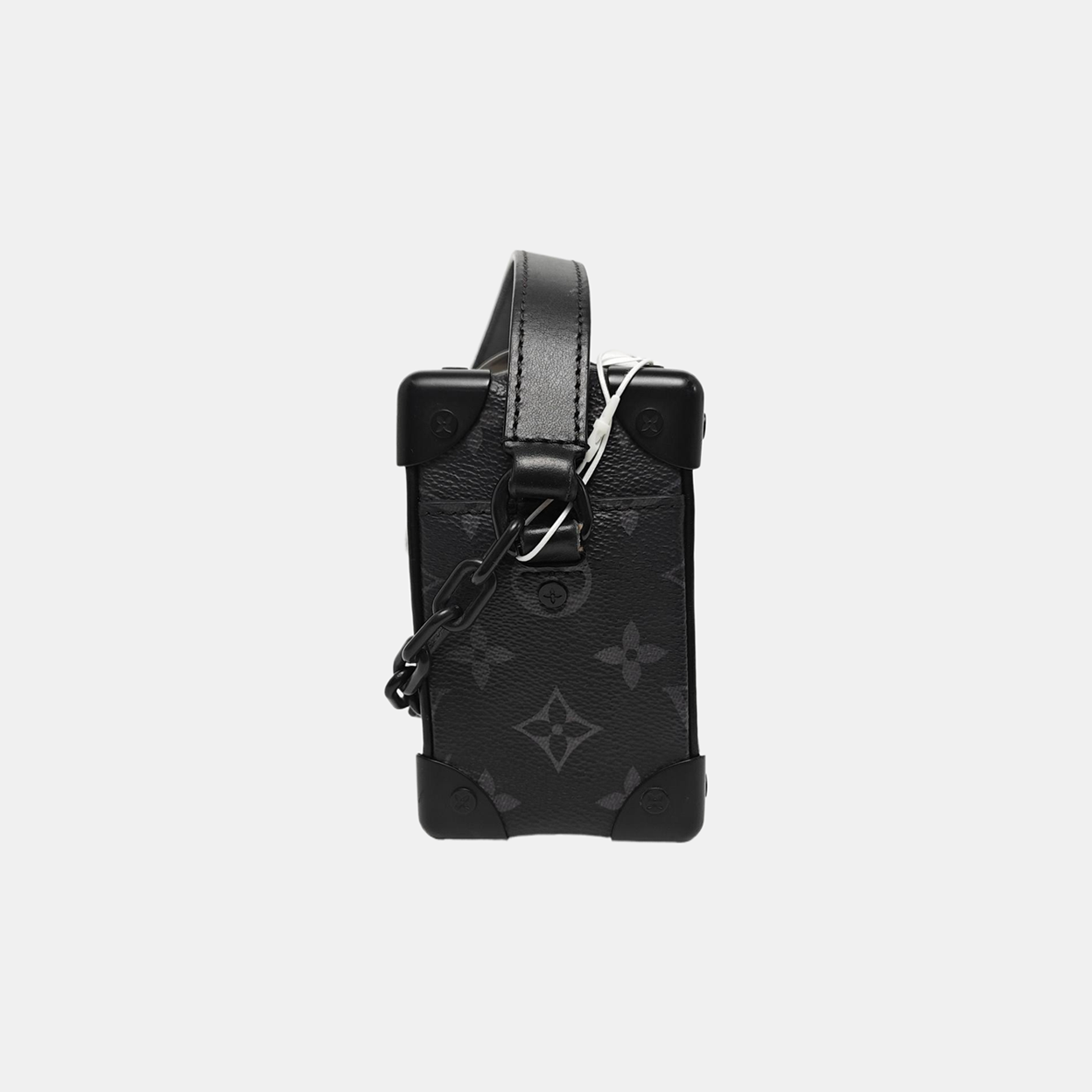 SOFT TRUNK Mini Monogram Coated Canvas Black