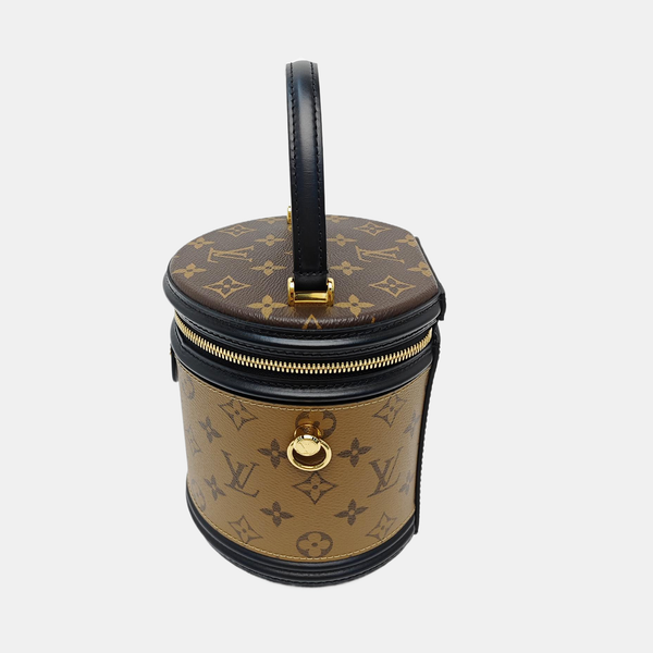 CANNES PM Monogram Coated Canvas Brown