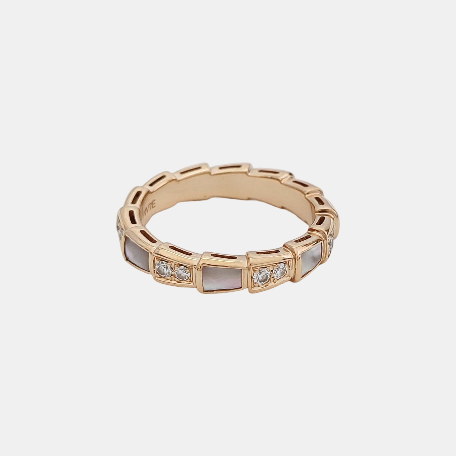 SERPENTI 18k Rose Gold Ring EU 52
