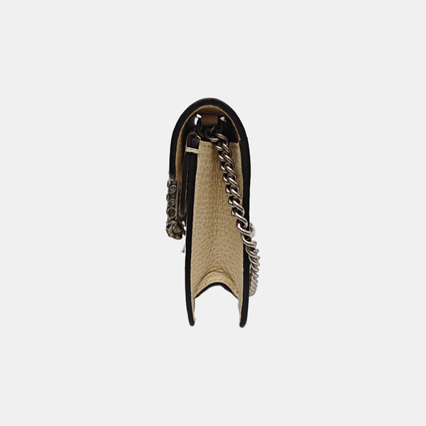 Dionysus Super Mini Calfskin Beige