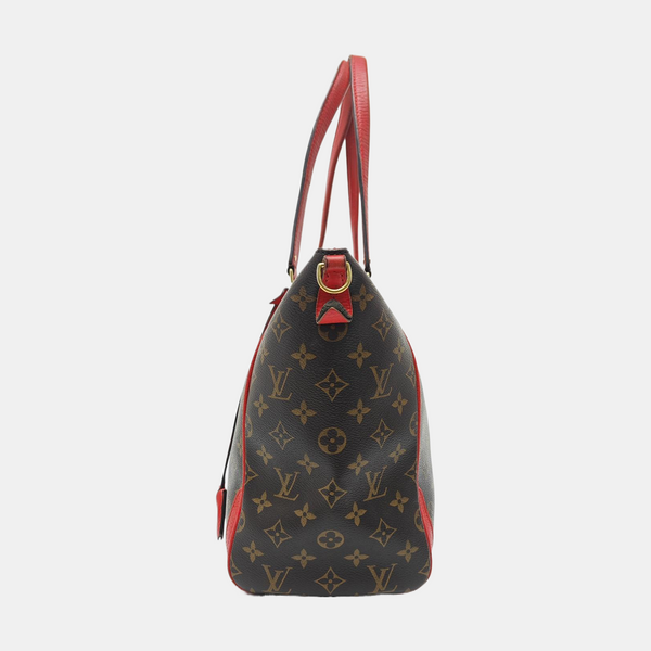 ESTRELA Monogram Coated Canvas Brown