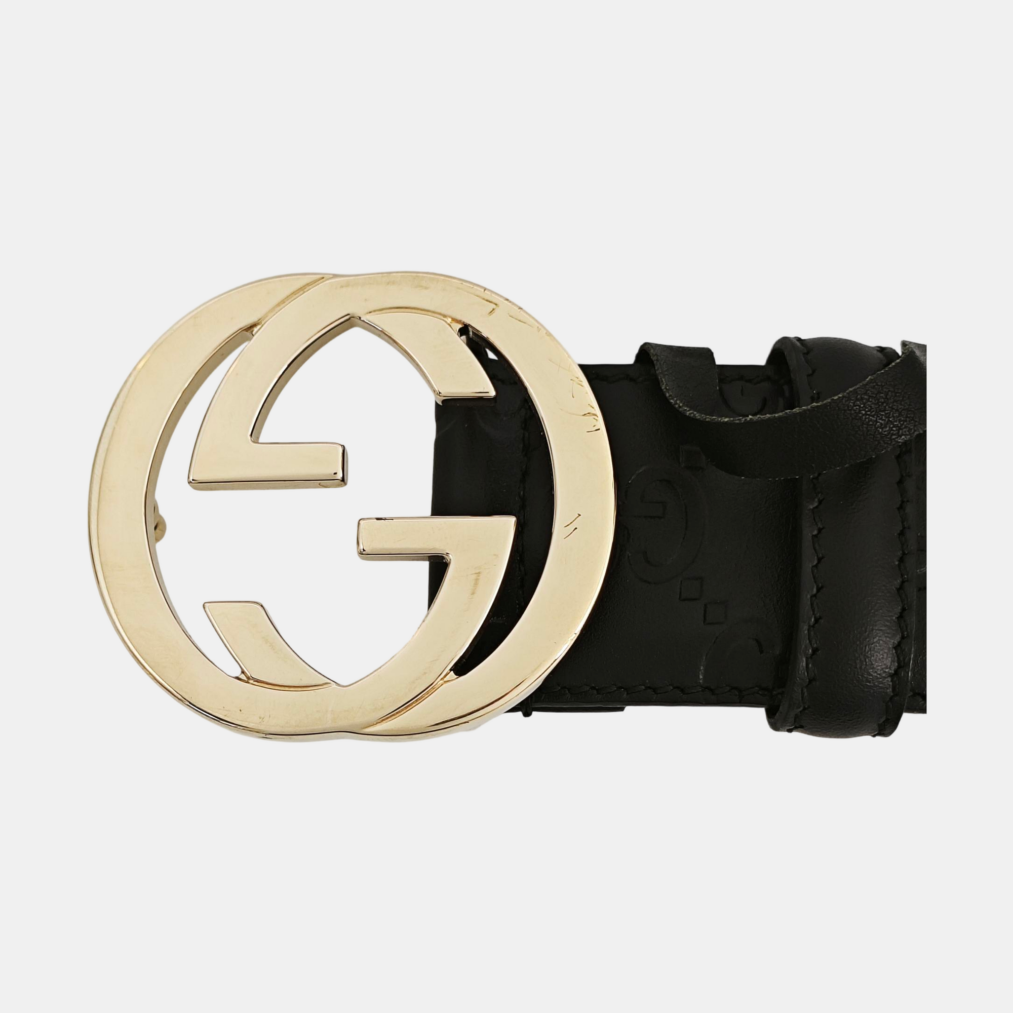 Leather Belt Black