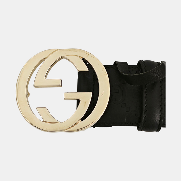 Leather Belt Black