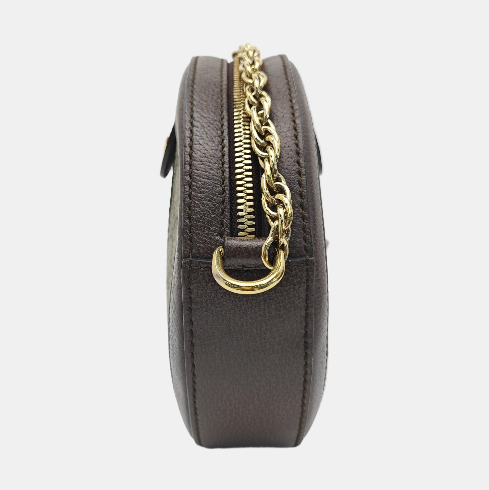 Ophidia Mini Monogram Coated Canvas Beige