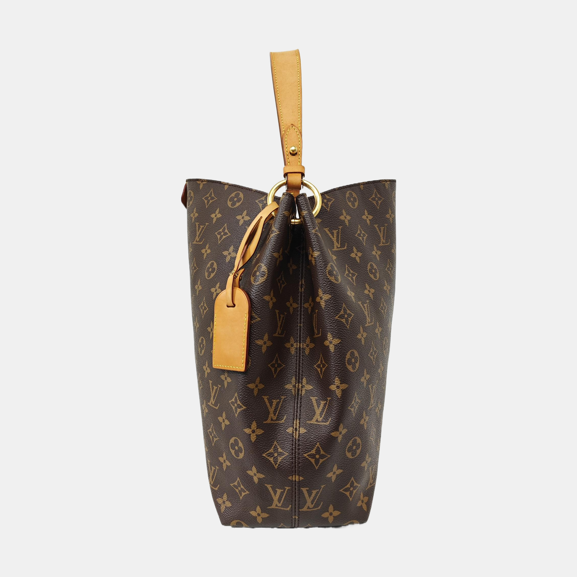 DELIGHTFUL Monogram Coated Canvas Brown