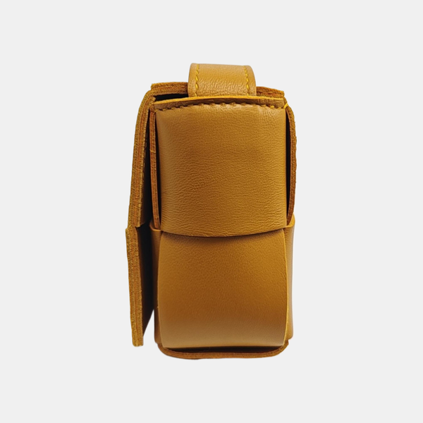 Cassette Mini Lambskin Yellow