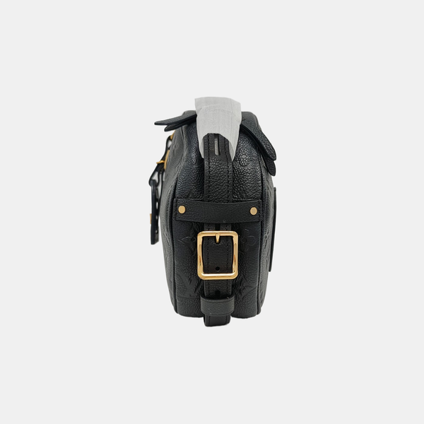 BOITE CHAPEAU MM Calfskin Black