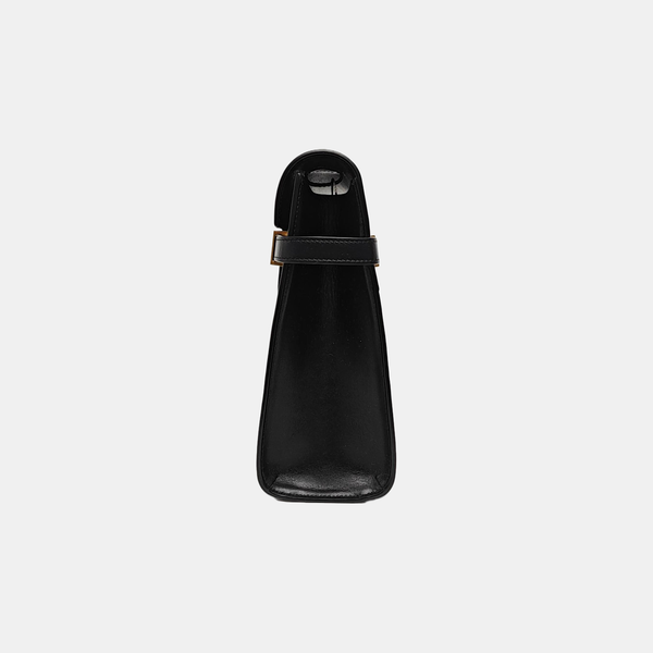 MANHATTAN Medium Calfskin Black