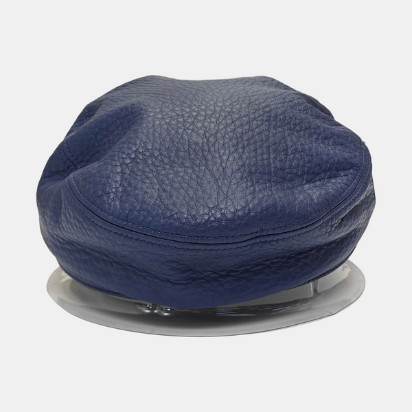Leather Hat Blue