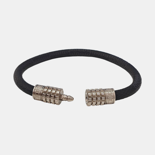 DIGIT Metal Gray Bangle