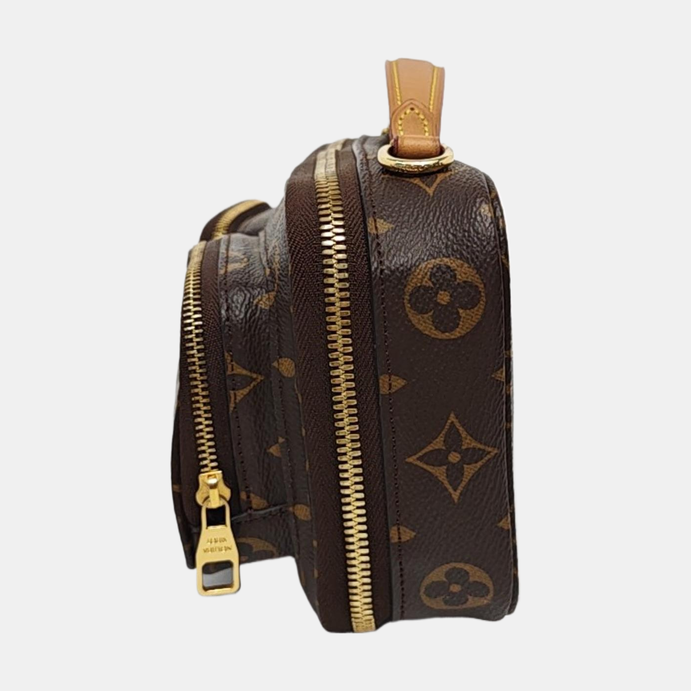 UTILITY Monogram Coated Canvas Brown