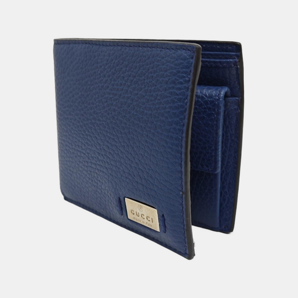 Calfskin Wallet Blue