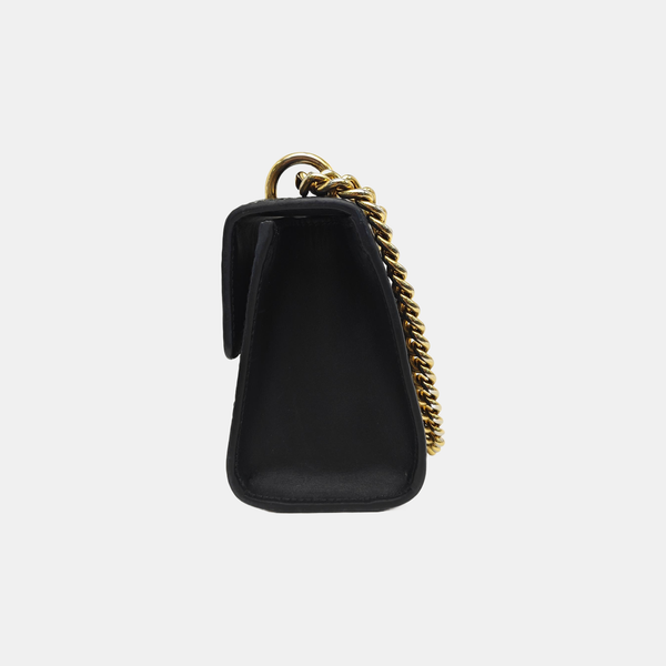 Padlock Small Monogram Calfskin Black