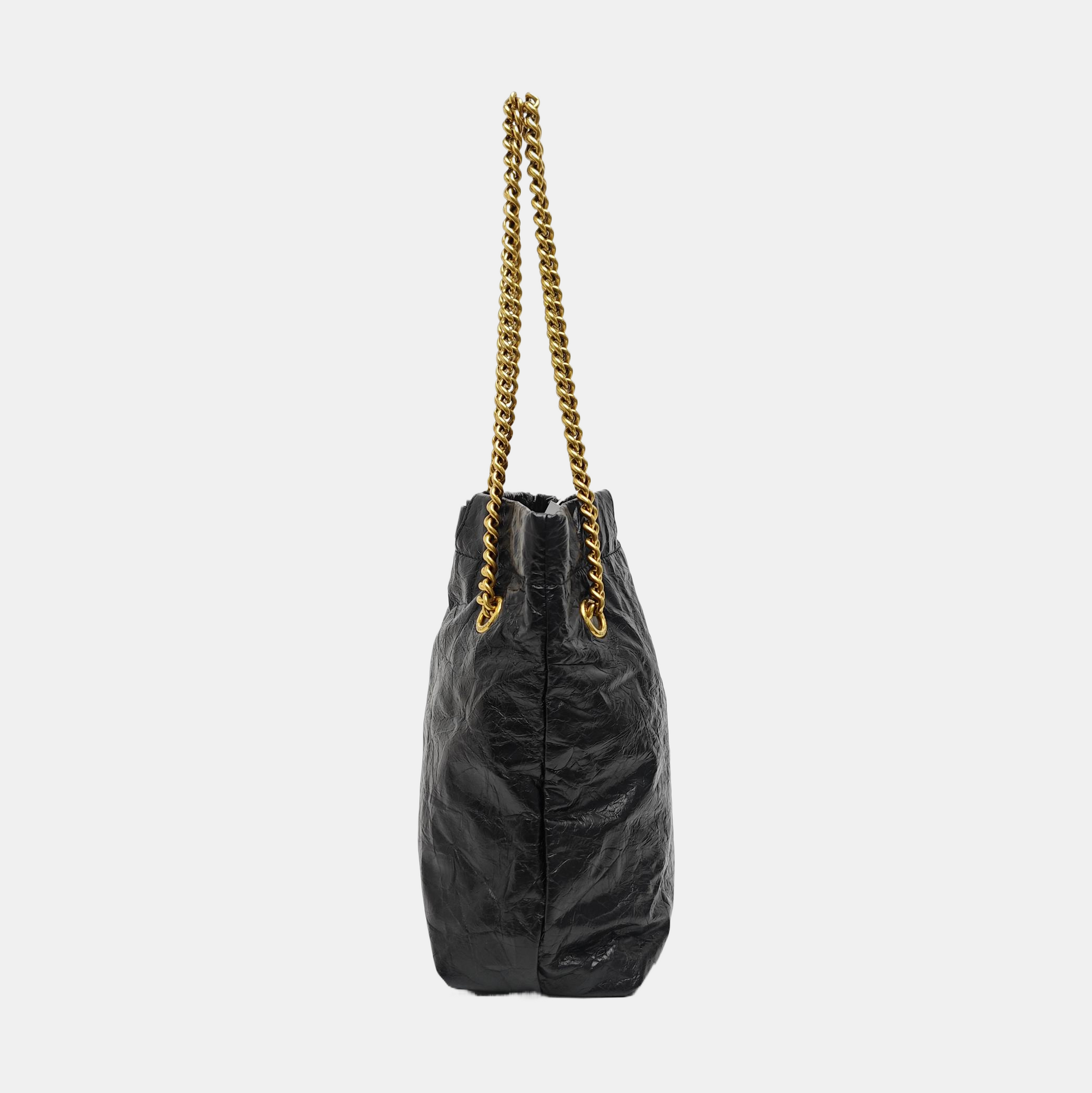 Calfskin Shoulder Bag Black