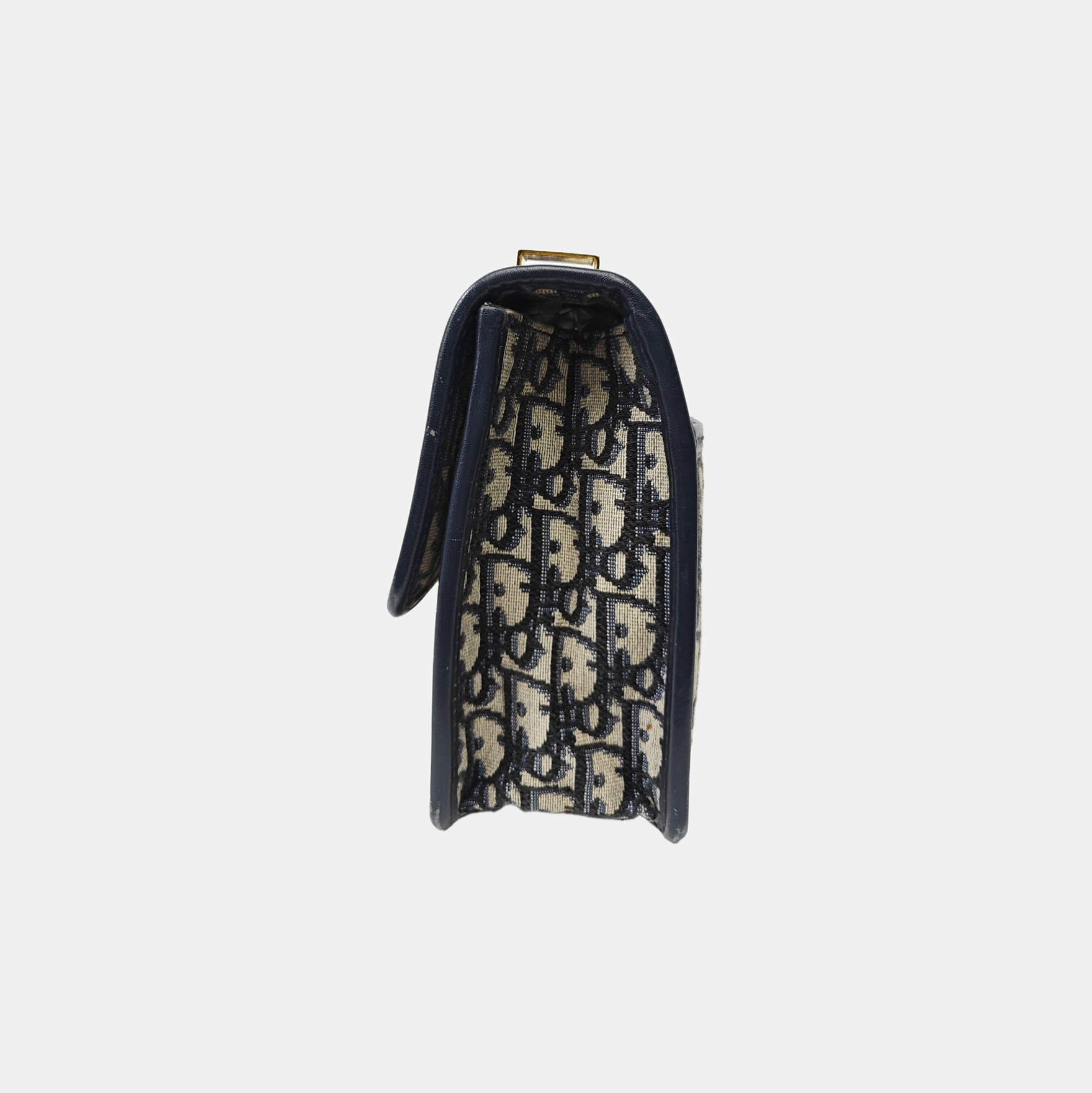 30 Montaigne Oblique Canvas Blue