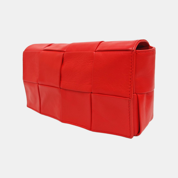 Cassette Small Calfskin Red