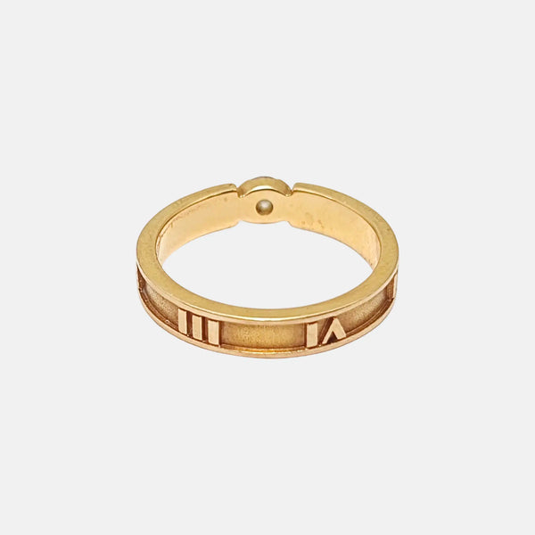 Atlas 18k Rose Gold Ring EU 46