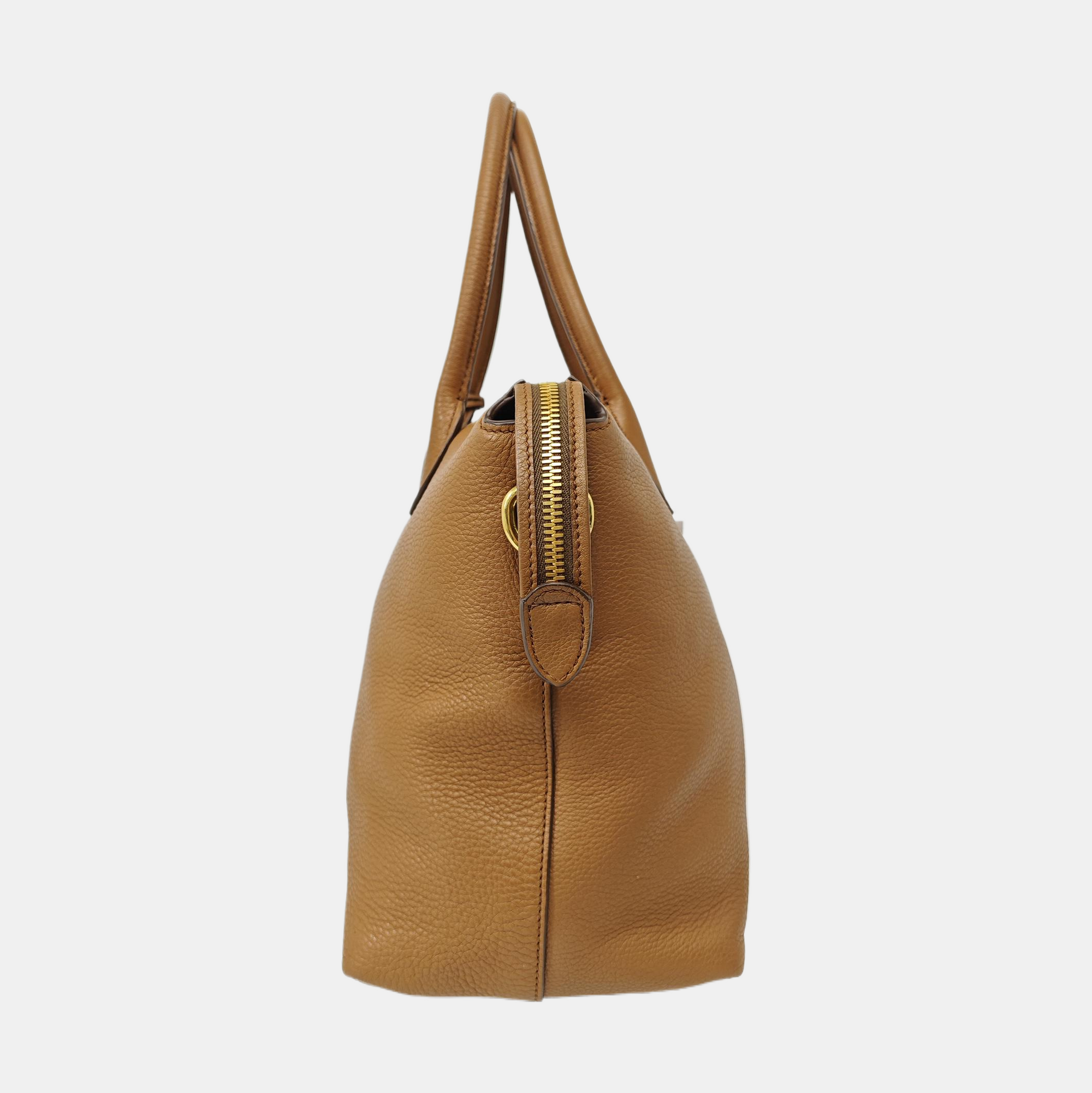 Calfskin Tote Bag Brown