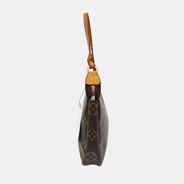 ACCESSOIRES Monogram Coated Canvas Brown