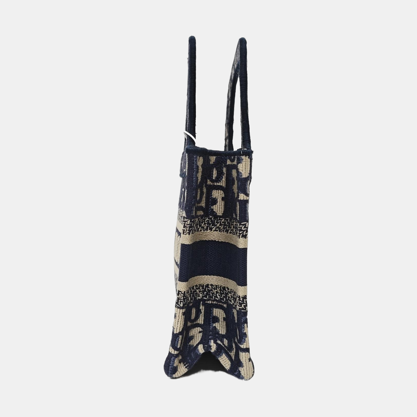 Authenticated pre-owned  Book Tote Mini Oblique Canvas Blue - Tote Bag at Looply