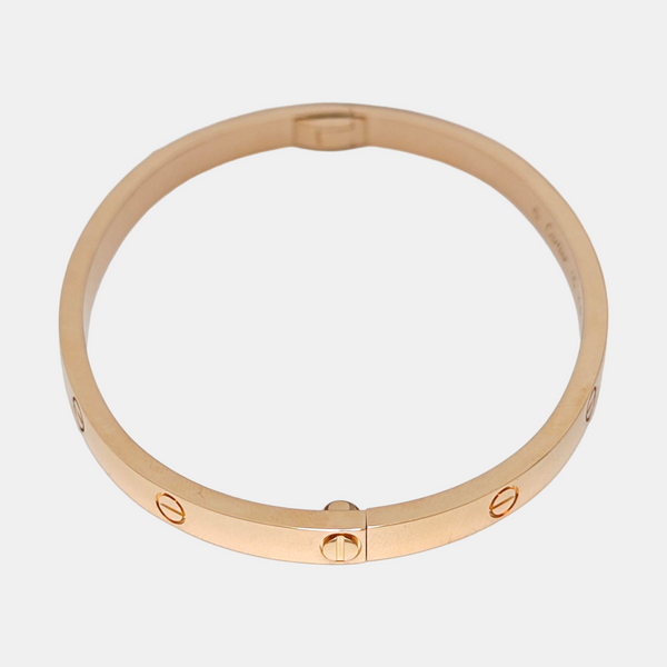 LOVE 18k Rose Gold Bangle
