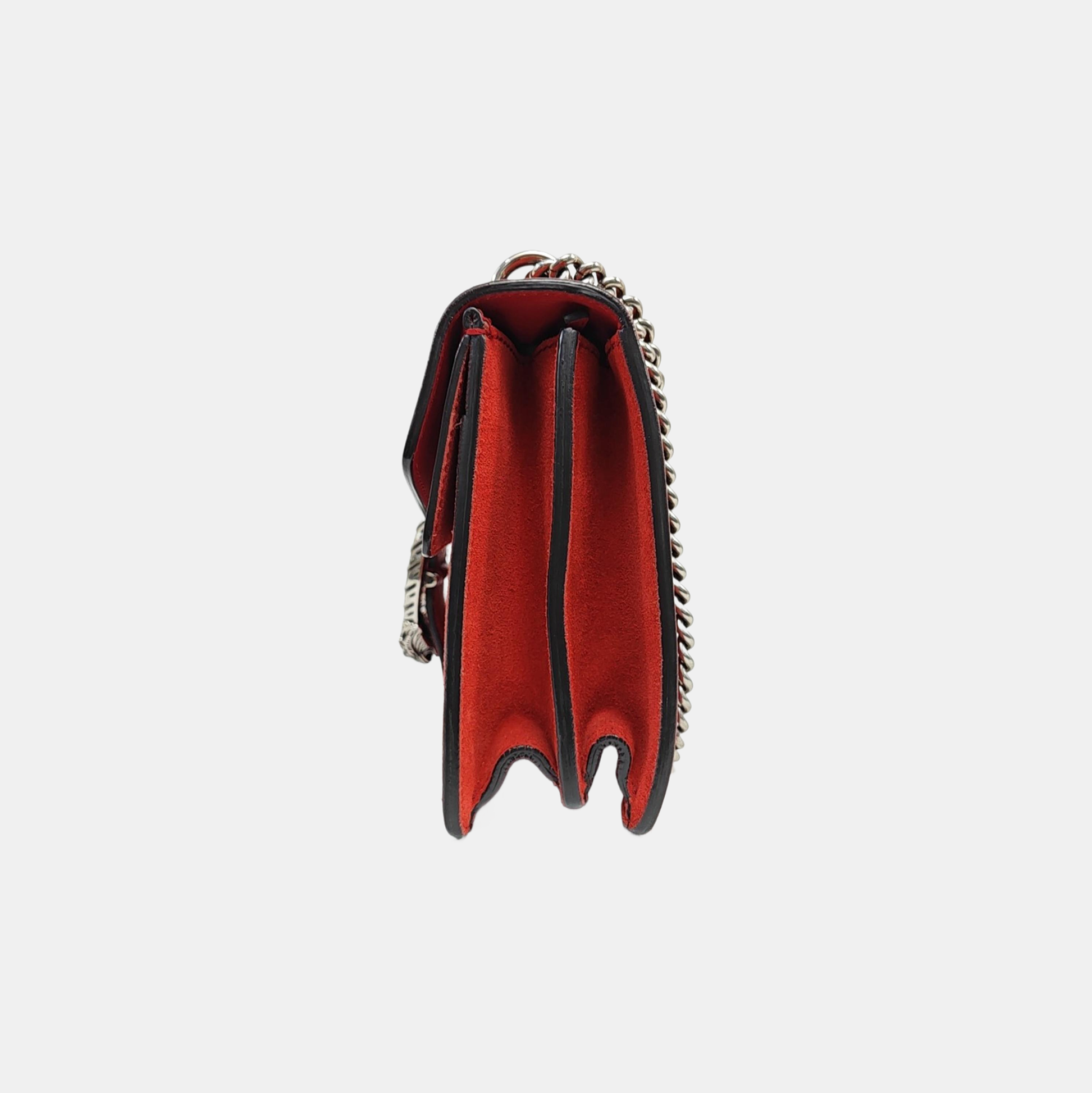 Dionysus Small Suede Red