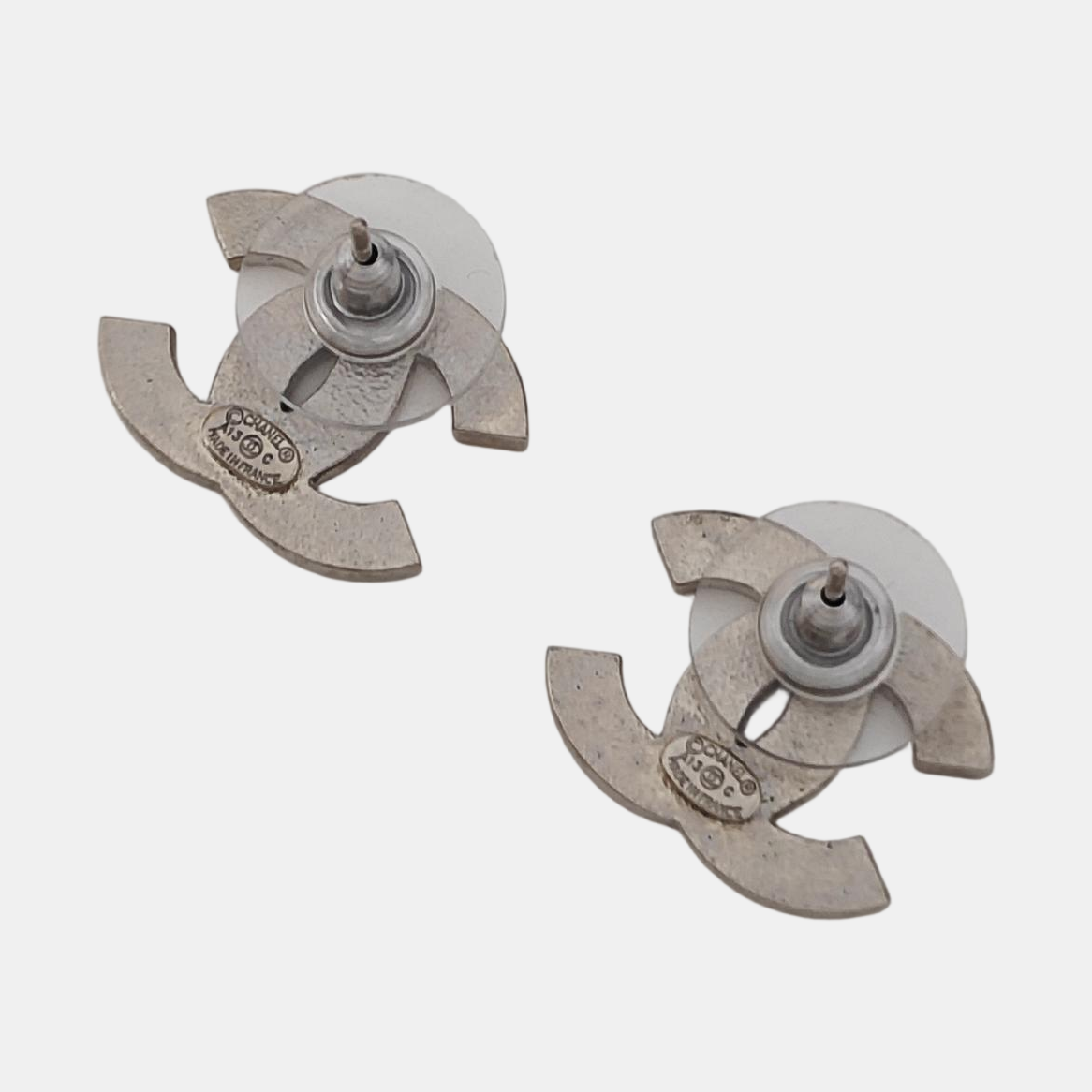 Metal Multicolor Stud Earrings