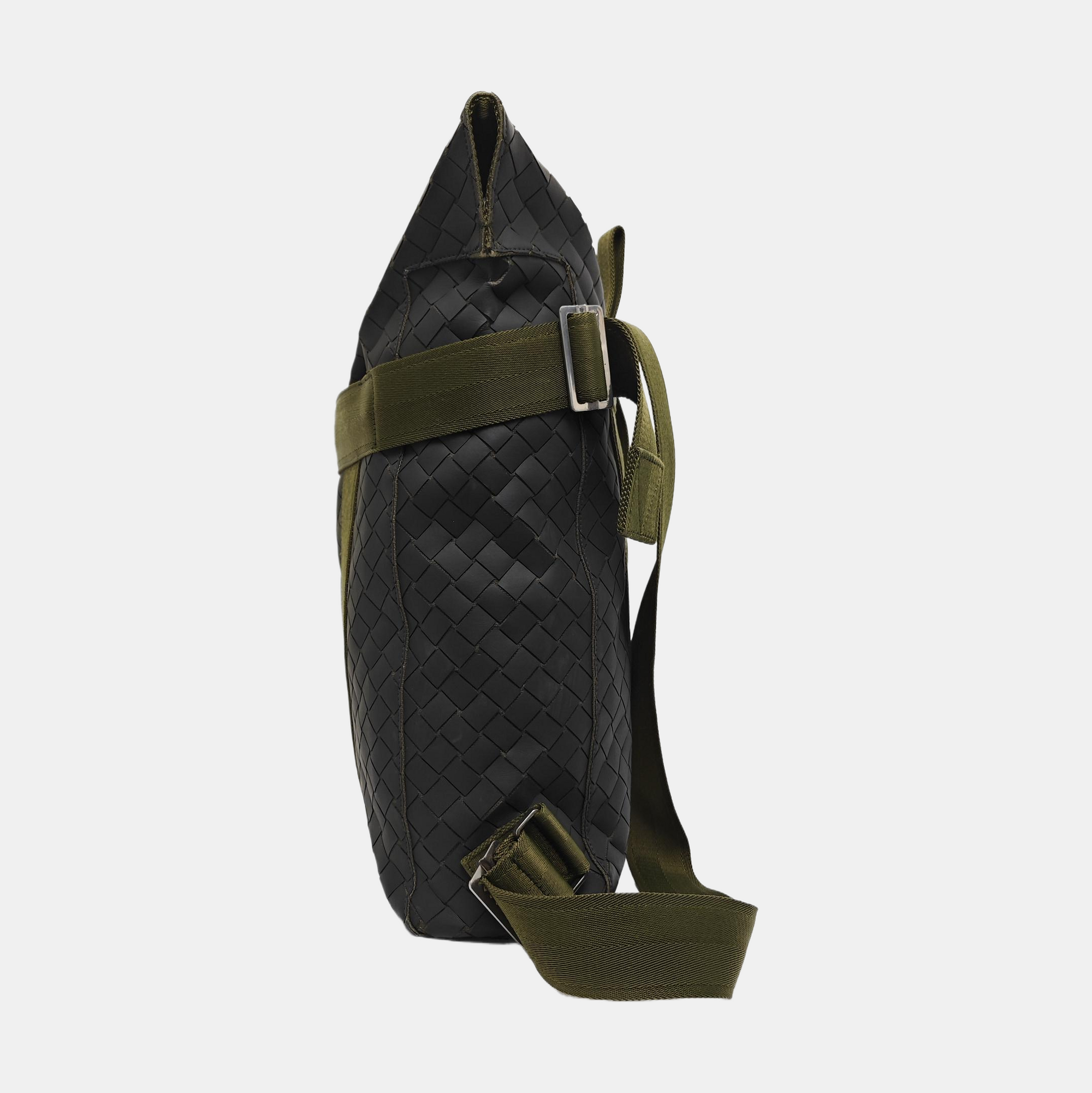 Fabric Backpack Green
