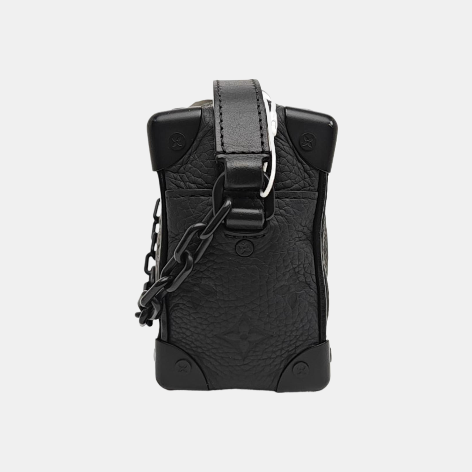 SOFT TRUNK Mini Monogram Calfskin Black