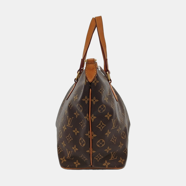 PALERMO PM Monogram Coated Canvas Brown