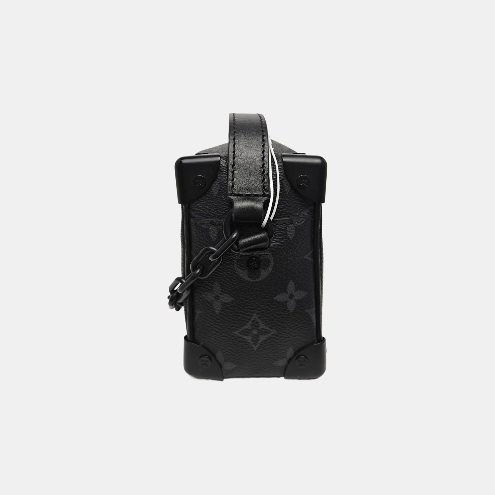 SOFT TRUNK Mini Monogram Coated Canvas Black