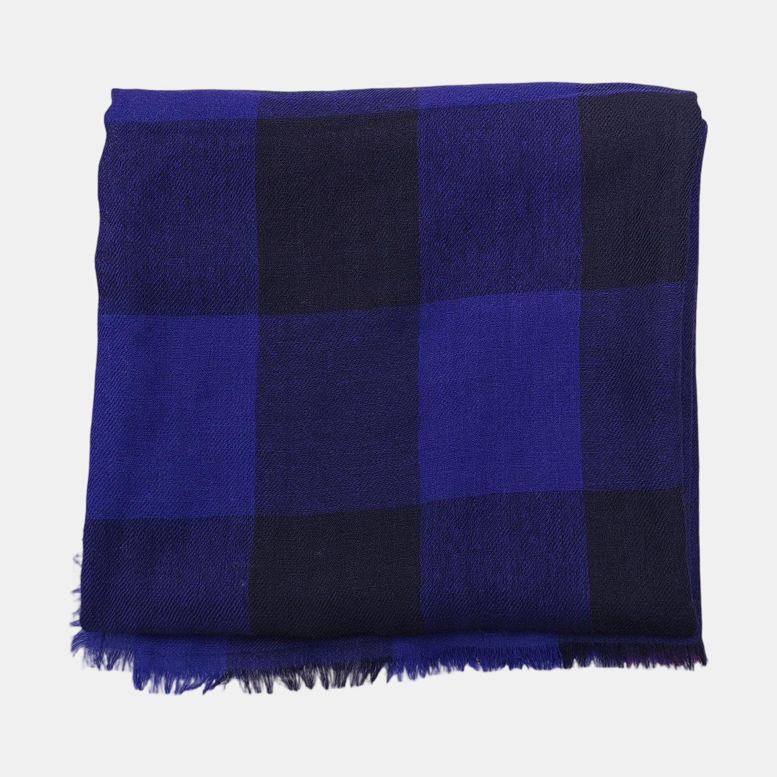 Wool Scarf Blue