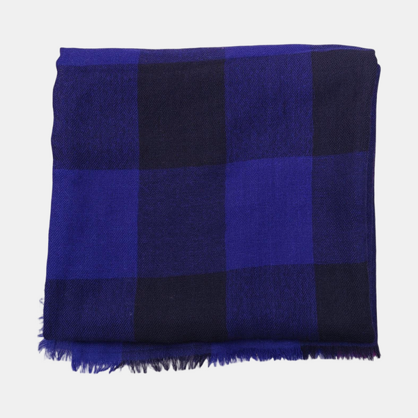 Wool Scarf Blue