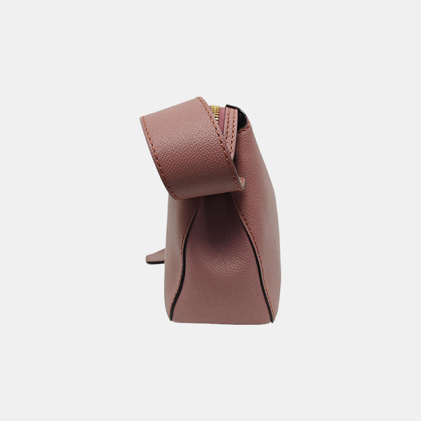 Helmsley Small Calfskin Beige