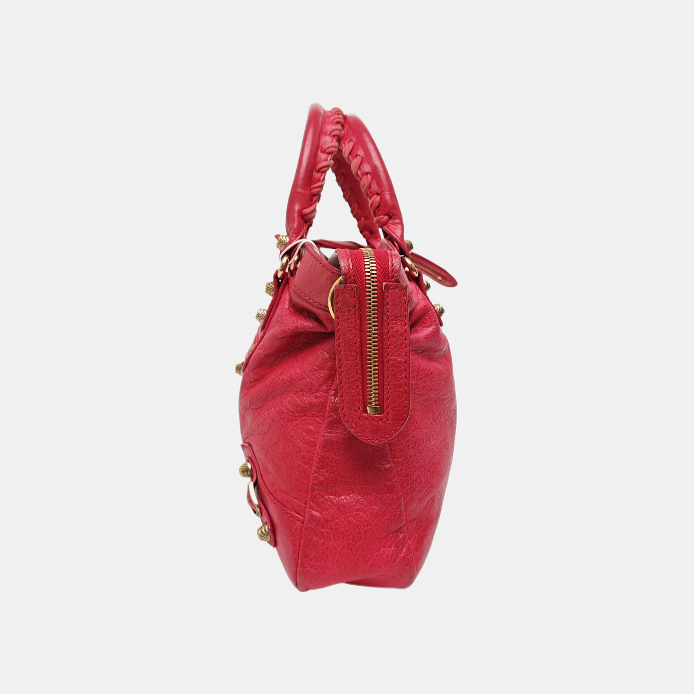 Classic City Small Lambskin Red